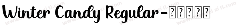 Winter Candy Regular字体转换